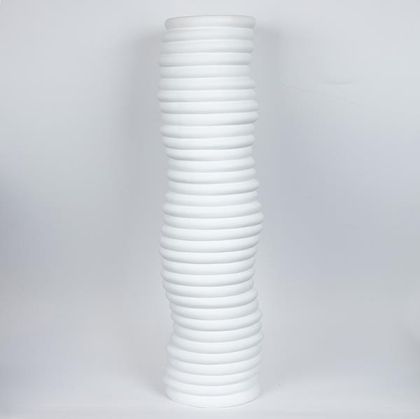 КЕРАМИЧНА ВАЗА БЯЛА 21.3X17X75.5СМ