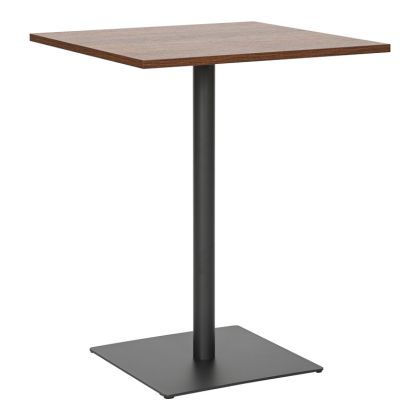 МАСА NEROBIAN ОТ MDF В ЦВЯТ ОРЕХ 60X60X75СМ
