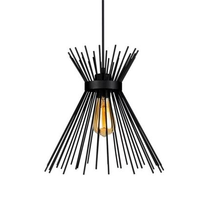 ПОЛИЛЕЙ CANDLE I E27 МЕТАЛ В ЧЕРЕН ЦВЯТ D25X30СМ