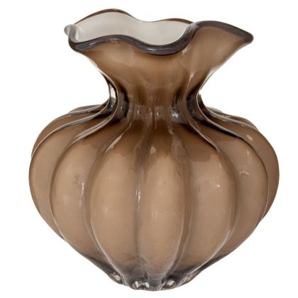 СТЪКЛЕНА ВАЗА 22X25 СМ