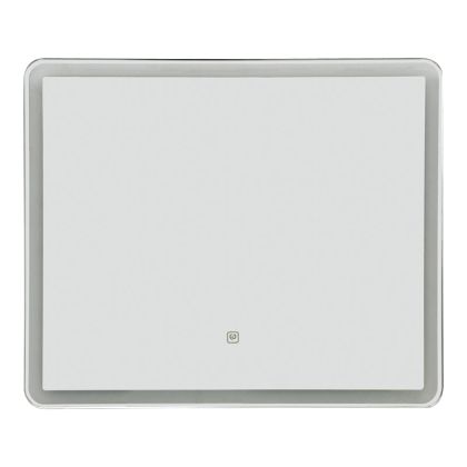LED ОГЛЕДАЛО QUADROU, PP-ALUMINUM, 60X3X50CM