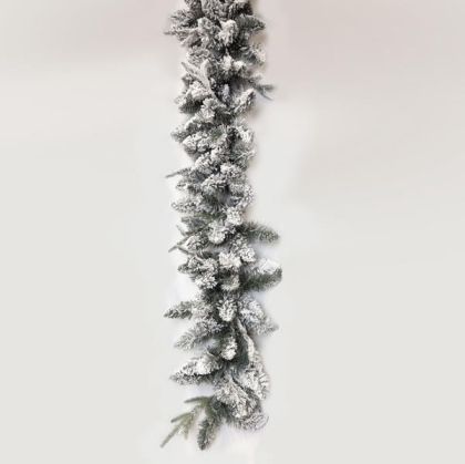 СНЕЖЕН ГИРЛЯНД, PE И PVC, 200 см