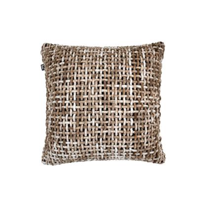 ДЕКОРАТИВНА ВЪЗГЛАВНИЦА LAGOON КАФЯВ ЦВЯТ 45X45СМ