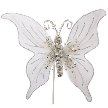 КОЛЕДНА БЯЛА ПЕПЕРУДА 30X22 СМ