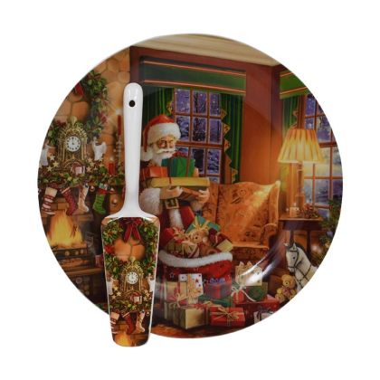 КОЛЕДНА ЧИНИЯ С ЛОПАТКА ДЯДО КОЛЕДА 27СМ