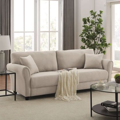 BRITAIN ДИВАН С 3 МЕСТА, БЕЖОВ ПЛАТ