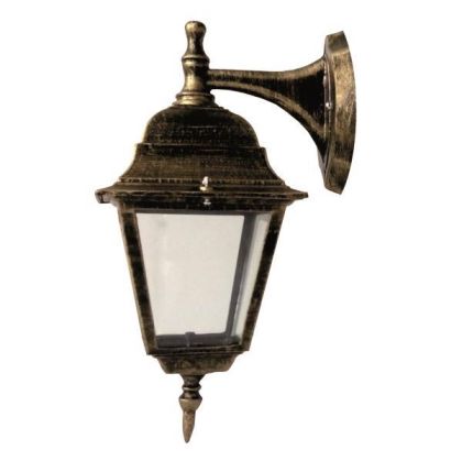 АПЛИК КВАДРАТЕН АЛУМИНИЕВ БРОНЗОВ E27 ARTE ILLUMINA