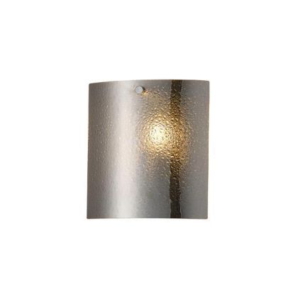 АПЛИК МЕТАЛ-СТЪКЛО 1XE14 ΜΑΧ 15W 75X170X180MM ЧЕРНИ ARTE ILLUMINA FOLIA