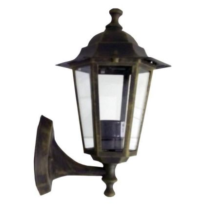 АПЛИК ШЕСТОЪГЪЛЕН АЛУМИНИЕВ БРОНЗОВИ E27 ARTE ILLUMINA