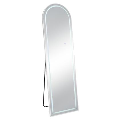 БЯЛО МЕТАЛНО ОГЛЕДАЛО ЗА ПОД LED ОСВЕТЛЕНИЕ D50X170 СМ