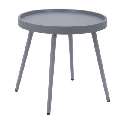 ГРАДИНСКА МАСА SOLIN ИЗРАБОТЕНА ОТ ПОЛИПРОПИЛЕН (PP) СИВ ЦВЯТ 49x49x46см