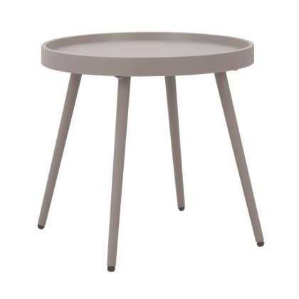 ГРАДИНСКА МАСА SOLIN ИЗРАБОТЕНА ОТ ПОЛИПРОПИЛЕН (PP) ЦВЯТ КАПУЧИНО 49x49x46см