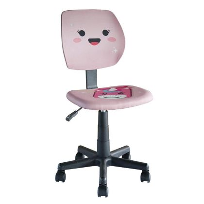 ДЕТСКИ ОФИС СТОЛ FL5256 РОЗОВ С ДИЗАЙН С УСМИВКА 39x47x92см