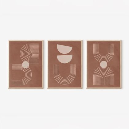 КАРТИНА BANBA ТРИПТИХ С ДИГИТАЛЕН ПЕЧАТ 33X1.5X48СМ