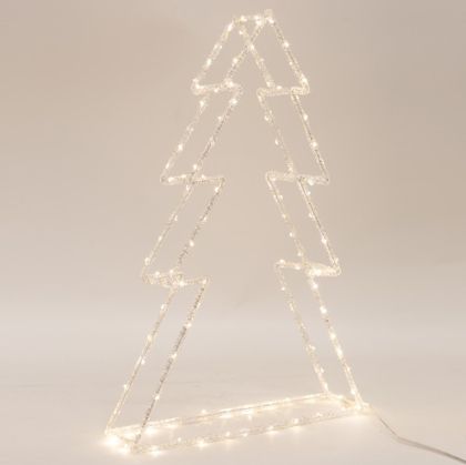 АКРИЛНО ДЪРВО АДАПТЕР, 3,5V, 240 В ТОПЛО БЯЛ МИНИ LED, КАБЕЛ 5 М, 70X15X120 СМ, IP44