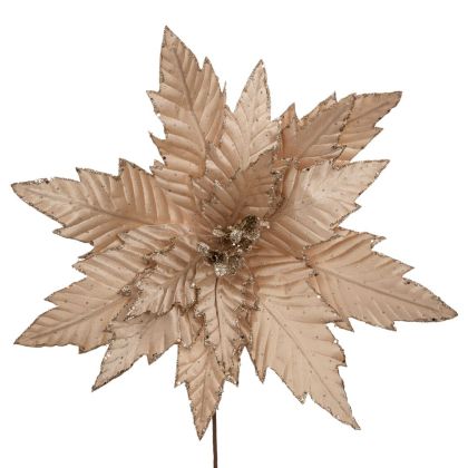 ДЕКОРАТИВНО ЗЛАТНО КЛОНЧЕ КОЛЕДНА ЗВЕЗДА, 40X55 СМ