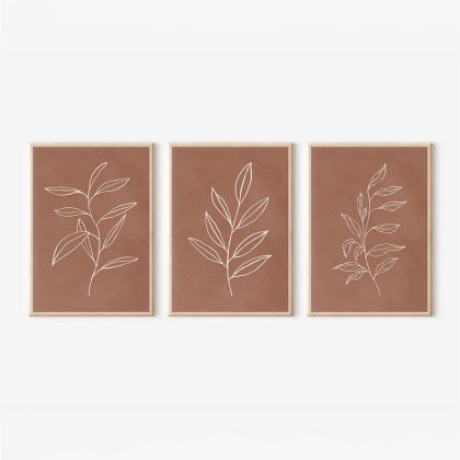 КАРТИНА DRIFER ТРИПТИХ С ДИГИТАЛЕН ПЕЧАТ 33X1.5X48СМ