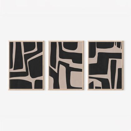 КАРТИНА JELENTA ТРИПТИХ С ДИГИТАЛЕН ПЕЧАТ 33X1.5X48СМ