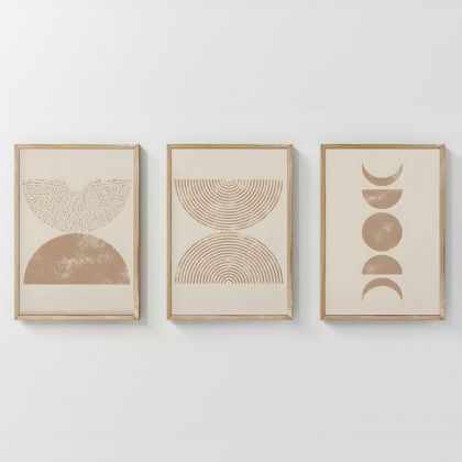 КАРТИНА KLIPEN TRIPTYQUE С ДИГИТАЛЕН ПРИНТ 33X1.5X48CM