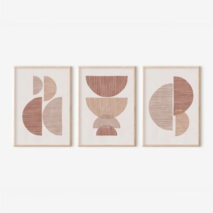 КАРТИНА PERIA ТРИПТИХ С ДИГИТАЛЕН ПЕЧАТ 33X1.5X48СМ