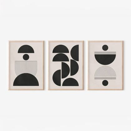 КАРТИНА SANXIA ТРИПТИХ С ДИГИТАЛЕН ПЕЧАТ 33X1.5X48СМ