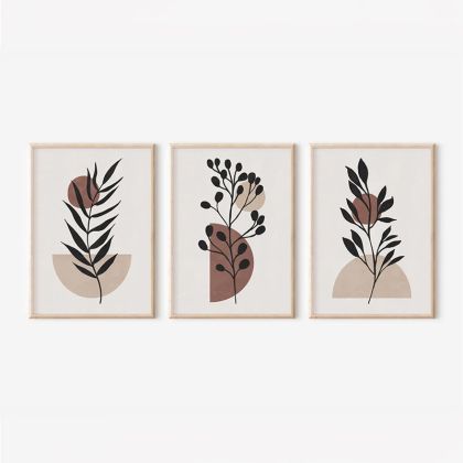 КАРТИНА STENFY ТРИПТИХ С ДИГИТАЛЕН ПЕЧАТ 33X1.5X48СМ