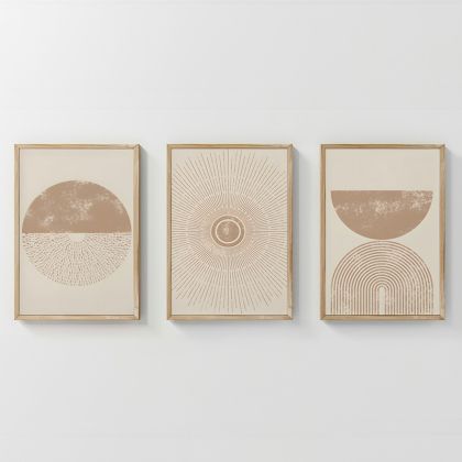 КАРТИНА ВАРЕНЦИ ТРИПТИК С ДИГИТАЛЕН ПРИНТ 33X1.5X48СМ