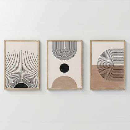 КАРТИНА ЛАГОН ТРИПТИК С ДИГИТАЛЕН ПРИНТ 33X1.5X48СМ