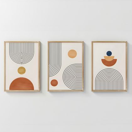 КАРТИНА ЛЕНДА ТРИПТИК С ДИГИТАЛЕН ПРИНТ 33X1.5X48СМ