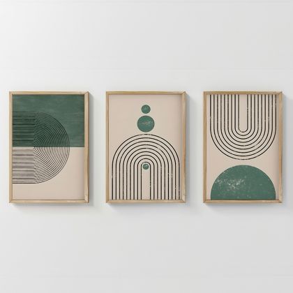 КАРТИНА МАЛЕЦКИ ТРИПТИК С ДИГИТАЛЕН ПРИНТ 33X1.5X48СМ