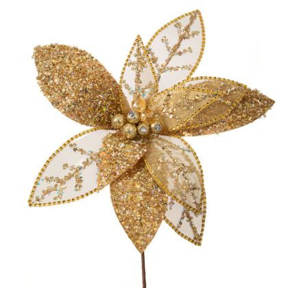 КЛОНКА КОЛЕДНА ЗВЕЗДА 30X45 СМ