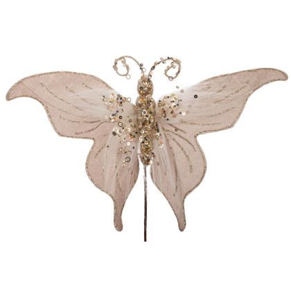 КОЛЕДНА ПЕПЕРУДА С ЩИПКА 30X22 СМ