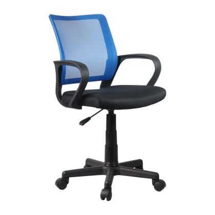 ОФИС СТОЛ FL5528 СИН ЧЕРЕН ЦВЯТ 57x54x94см