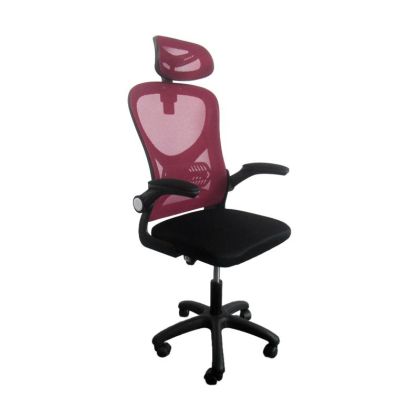 ОФИС СТОЛ FL850 ЧЕРВЕНО-ЧЕРЕН ЦВЯТ 63x55x101см