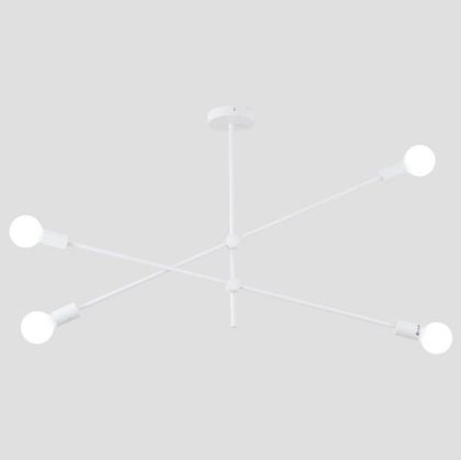 ПОЛИЛЕЙ 4LIGHTS 4XΕ27 MAX 40W 1000X550MM БЯЛО ARTE ILLUMINA SKYLINE