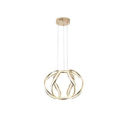 ПОЛИЛЕЙ АЛУМИНИЕВ LED 38W 2800LM 3000K Φ60MM ЗЛАТИСТИ ARTE ILLUMINA ORBIT