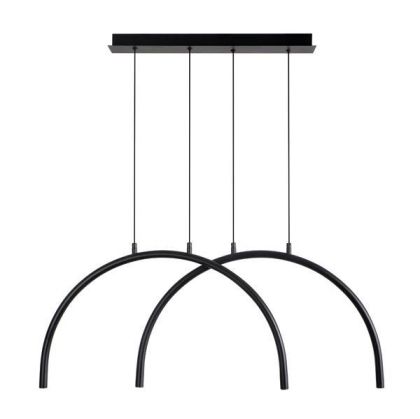 ПОЛИЛЕЙ АЛУМИНИЙ-МЕТАЛ 10W 896LM 3000K 840X20X330MM ΒLACK ARTE ILLUMINA APSIS