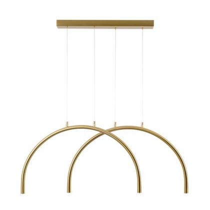 ПОЛИЛЕЙ АЛУМИНИЙ-МЕТАЛ 10W 896LM 3000K 840X20X330MM БРОНЗ ARTE ILLUMINA APSIS