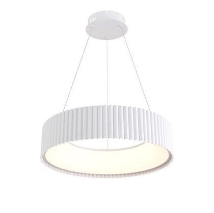 ПОЛИЛЕЙ МЕТАЛ LED 30W 3000K 2262LM Φ470MM БЯЛО ARTE ILLUMINA HALLO