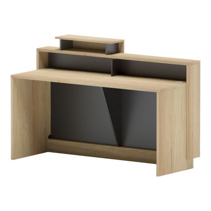 РЕЦЕПЦИЯ LOTUS В ЕСТЕСТВЕНО-АНТРАЦИТЕН ЦВЯТ 160X60X105СМ