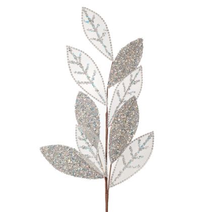 СРЕБЪРНО БЛЕСТЯЩО СТЪБЛО ОТ ЛИСТА 86 СМ