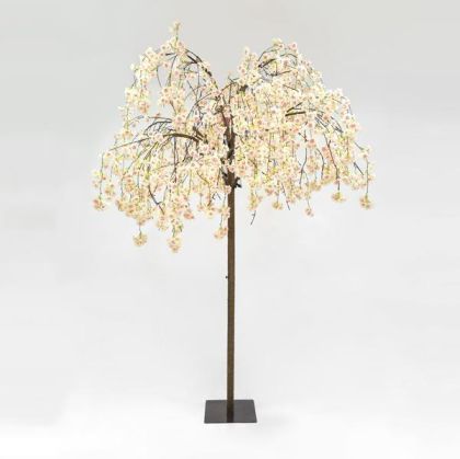 ЧЕРЕШОВО ДЪРВО, С 288 LED ТОПЛО БЯЛА СВЕТЛИНА, 250 СМ