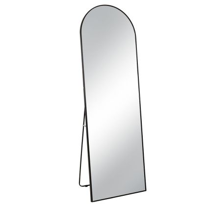 ЧЕРНО МЕТАЛНО ОГЛЕДАЛО ЗА ПОД LED ОСВЕТЛЕНИЕ D60X180 СМ