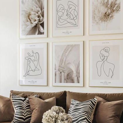 КАРТИНА GREDA, ШЕСТПАНЕЛЕН ДИЗАЙН С ДИГИТАЛЕН ПЕЧАТ 33X1.5X48СМ