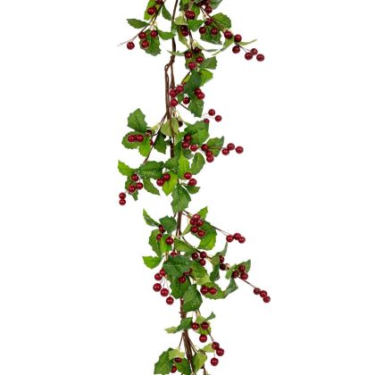 ДЕКОРАТИВЕН ГИРЛЯНД С ИМЕЛ 180СМ