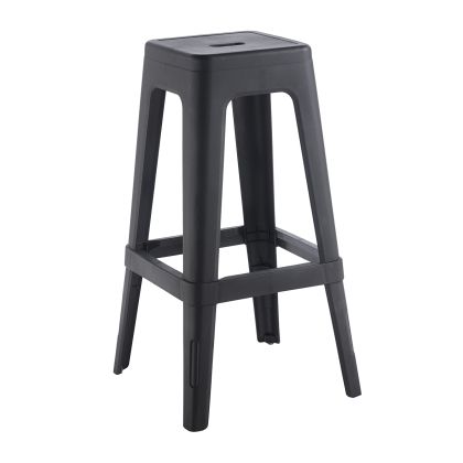 Relix Pp бар стол, Pp цвят черен