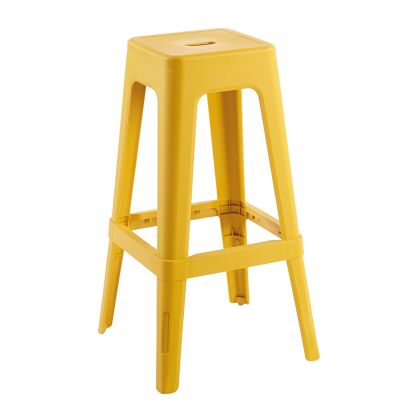 Бар стол Relix Pp, подреждащ се един върху друг, цвят Pp Crocus