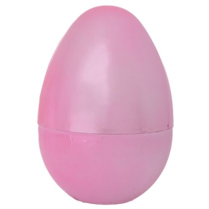 Великденско яйце в розов перлен цвят 13x13x20см