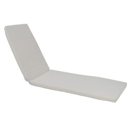 ВЪЗГЛАВНИЦА ЗА ШЕЗЛОНГ IOS 5 СМ. С КРЕМАВ ТЕКСТИЛ 1X2 HM5431 196X55X5 СМ.