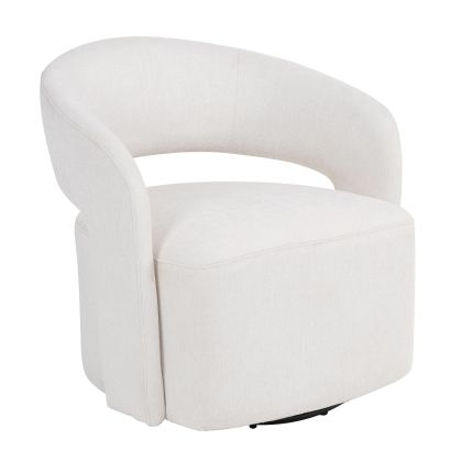 ВЪРТЯЩ СЕ ФОТЬОЙЛ CUBA, ЗА ХОЛ, БЯЛ ПЛАТ С ПЛЮШЕНО МЕЧЕ